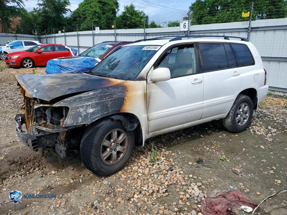 2005 TOYOTA HIGHLANDER LIMITED – Lot 54841246 auction photo