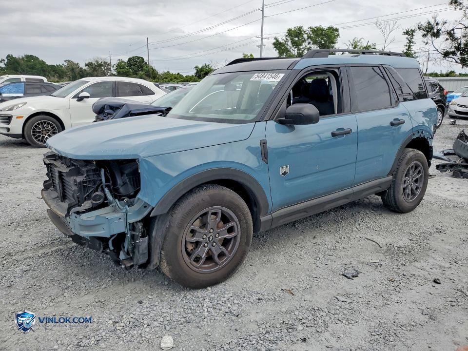2021 FORD BRONCO SPORT BIG BEND – Lot 54841546 auction photo
