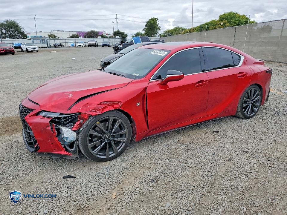 2022 LEXUS IS 350 F SPORT – Lot 54842106 auction photo