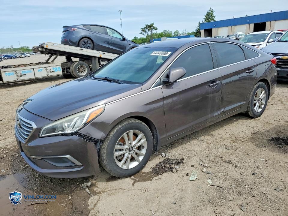 2017 HYUNDAI SONATA SE – Lot 54842806 auction photo