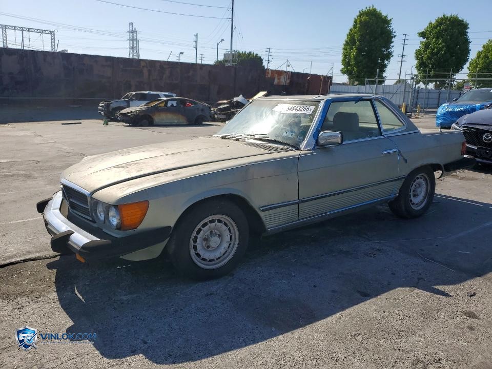1982 MERCEDES-BENZ 380 SL – Lot 54843266 auction photo