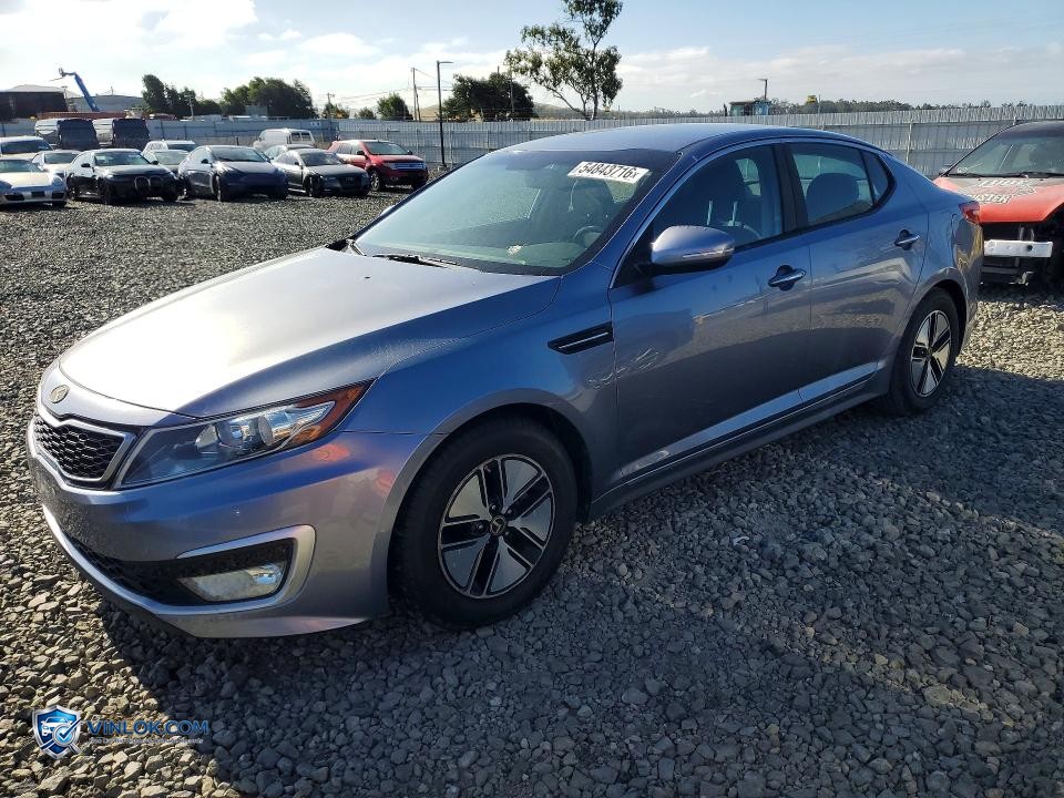 2011 KIA OPTIMA HYBRID – Lot 54843716 auction photo