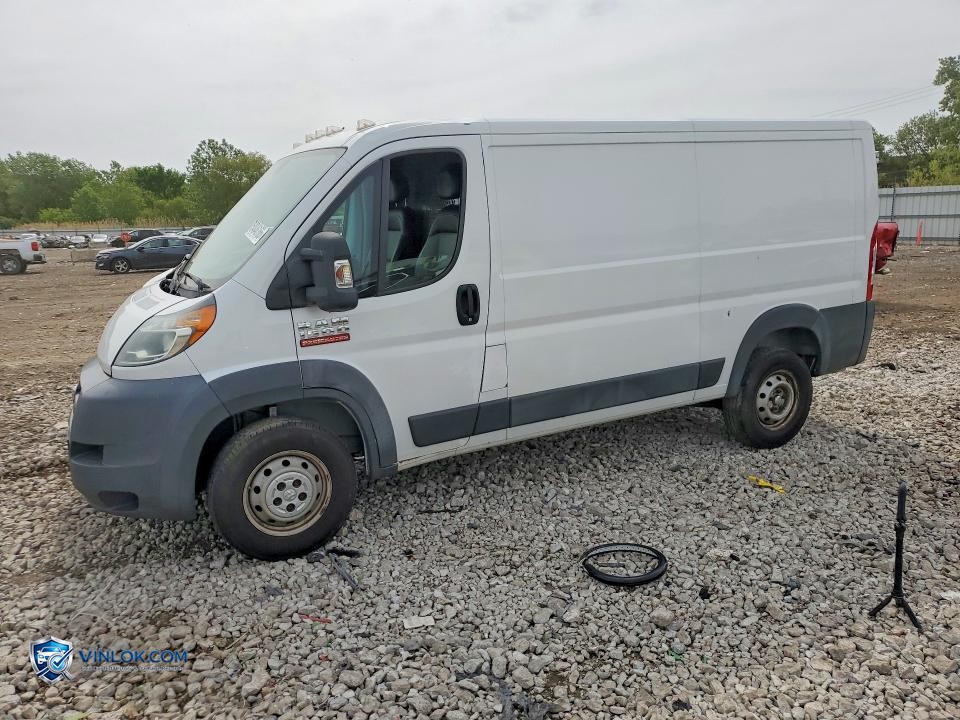 2015 RAM PROMASTER 1500 DELIVERY VAN – Lot 54846166 auction photo
