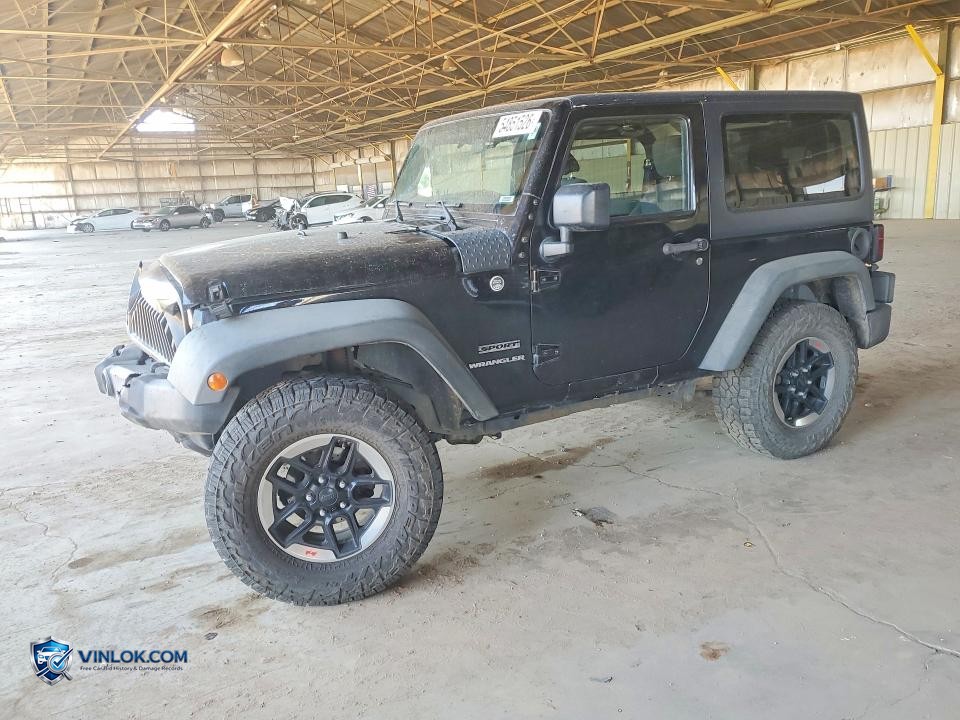 2015 JEEP WRANGLER SPORT – Lot 54851526 auction photo