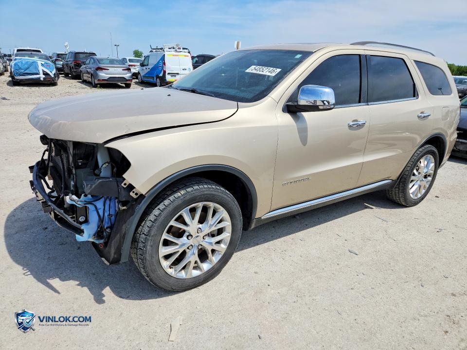 2015 DODGE DURANGO CITADEL – Lot 54852146 auction photo