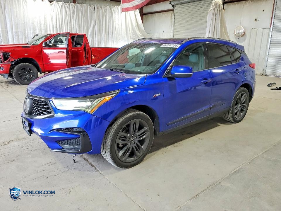 2020 ACURA RDX A-SPEC – Lot 54852536 auction photo