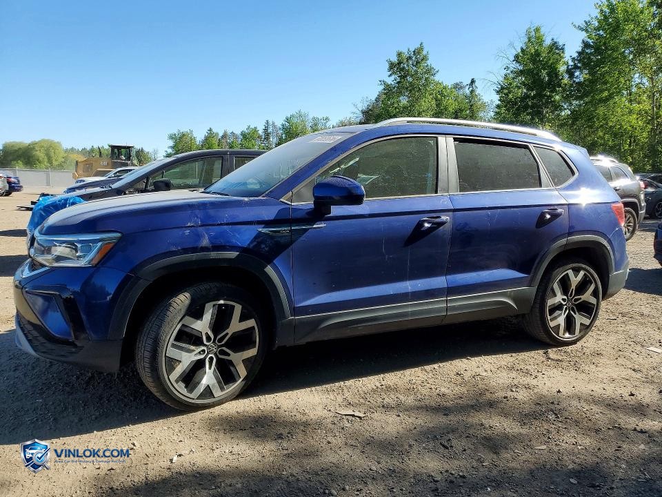 2022 VOLKSWAGEN TAOS SEL – Lot 54852616 auction photo