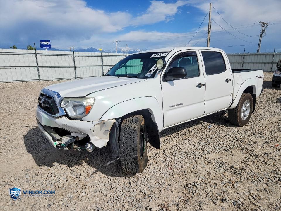 2014 TOYOTA TACOMA DOUBLE CAB – Lot 54855016 auction photo