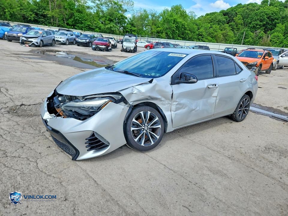 2018 TOYOTA COROLLA SE – Lot 54855506 auction photo