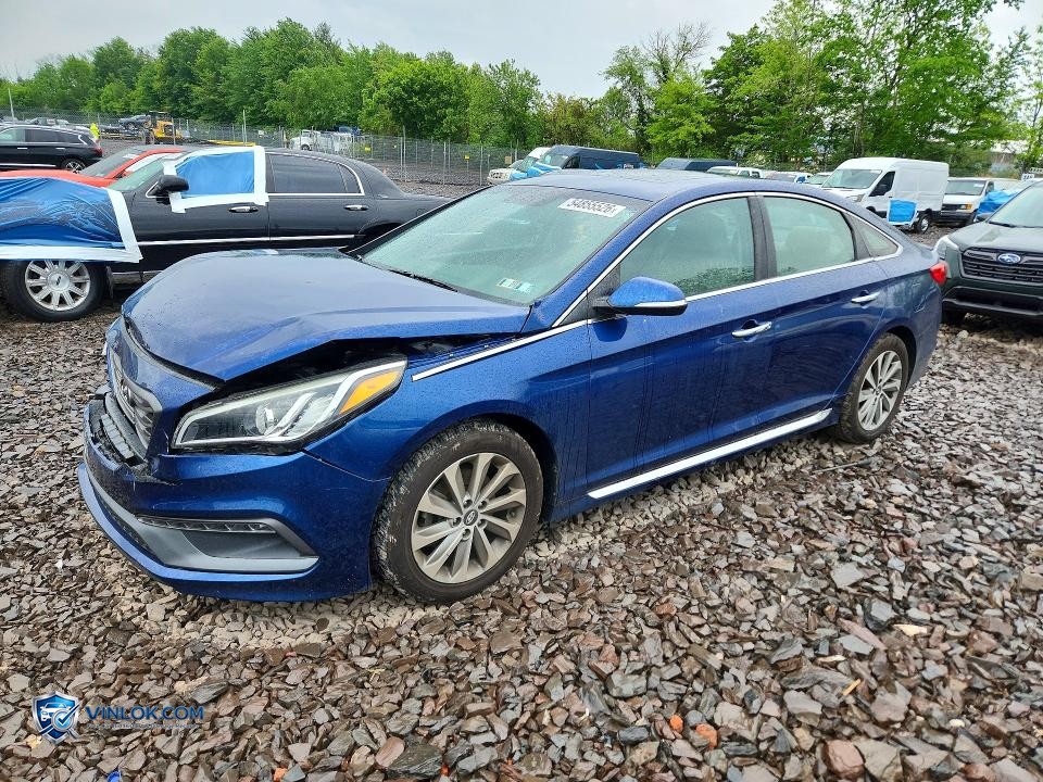2017 HYUNDAI SONATA SPORT – Lot 54855526 auction photo