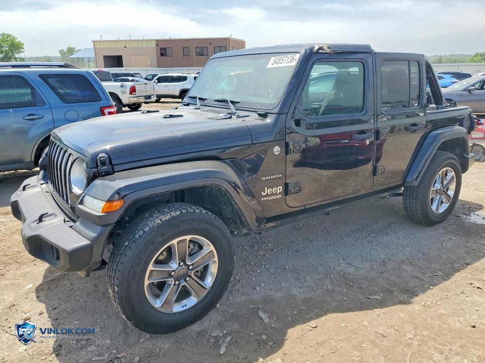 2020 JEEP WRANGLER UNLIMITED SAHARA – Lot 54857136 auction photo