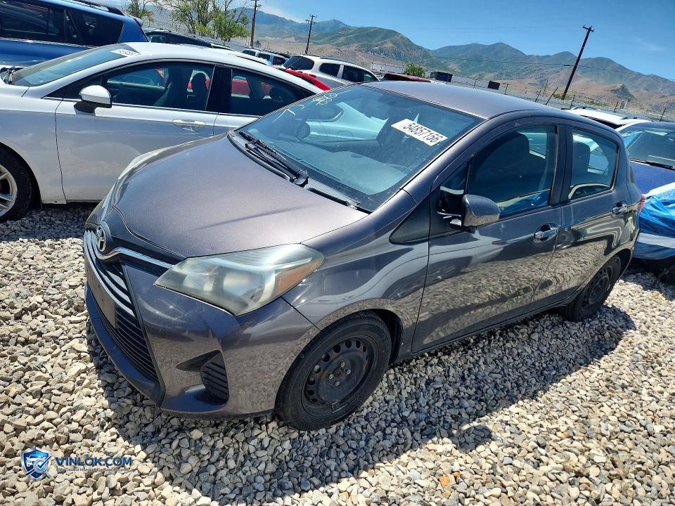 2015 TOYOTA YARIS 5-DOOR L – Lot 54857156 auction photo