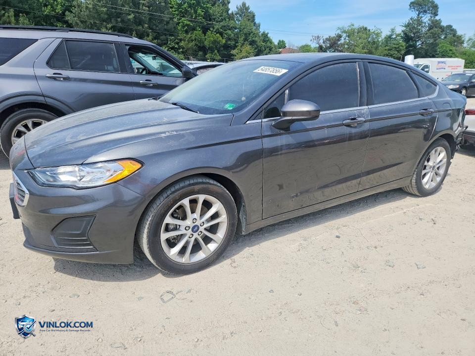 2019 FORD FUSION SE – Lot 54857856 auction photo