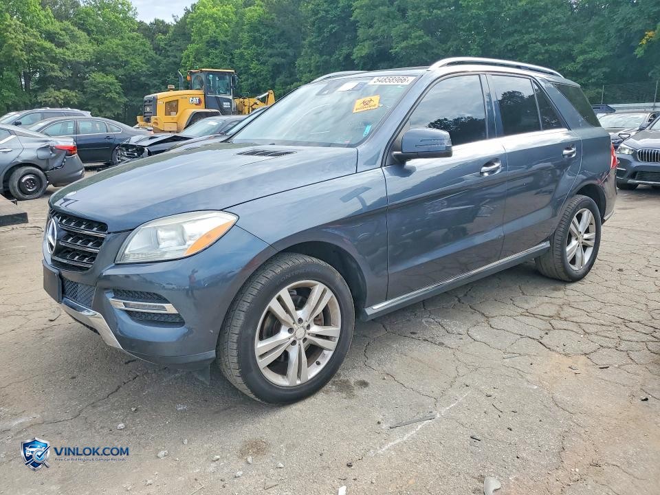2015 MERCEDES-BENZ ML 350 4MATIC – Lot 54858966 auction photo