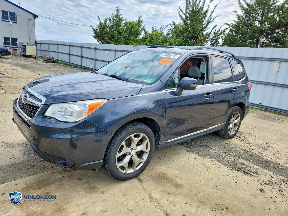 2016 SUBARU FORESTER 2.5I TOURING – Lot 54858976 auction photo