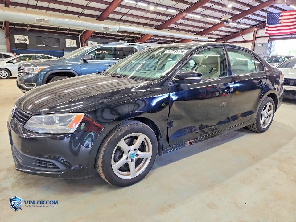 2012 VOLKSWAGEN JETTA SE – Lot 54859116 auction photo
