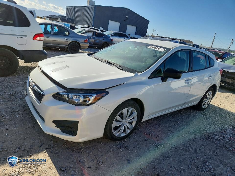 2019 SUBARU IMPREZA – Lot 54860366 auction photo