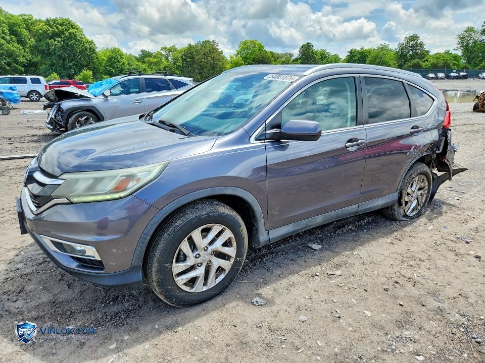 2015 HONDA CR-V EXL – Lot 54861876 auction photo