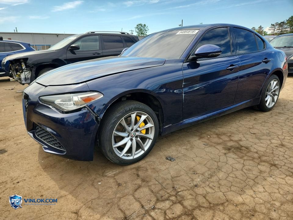 2017 ALFA ROMEO GIULIA Q4 – Lot 54864616 auction photo