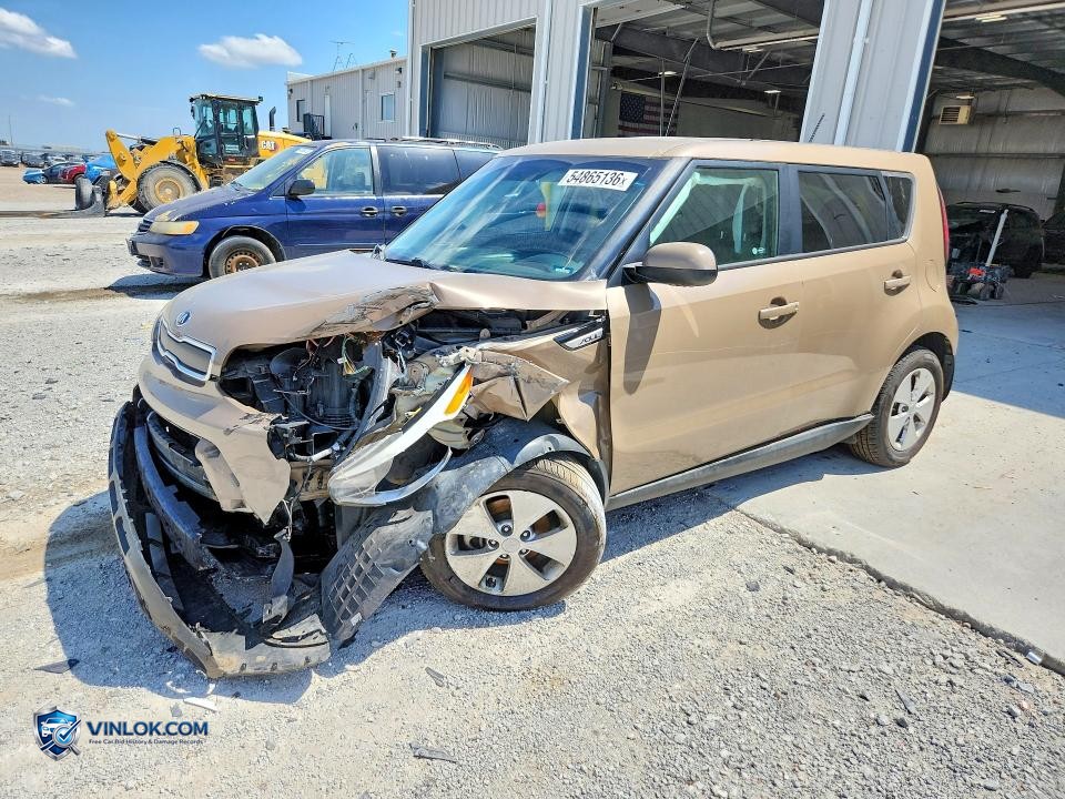 2015 KIA SOUL BASE – Lot 54865136 auction photo