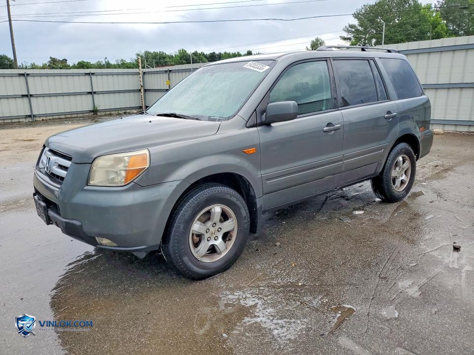 2008 HONDA PILOT EXL – Lot 54865536 auction photo