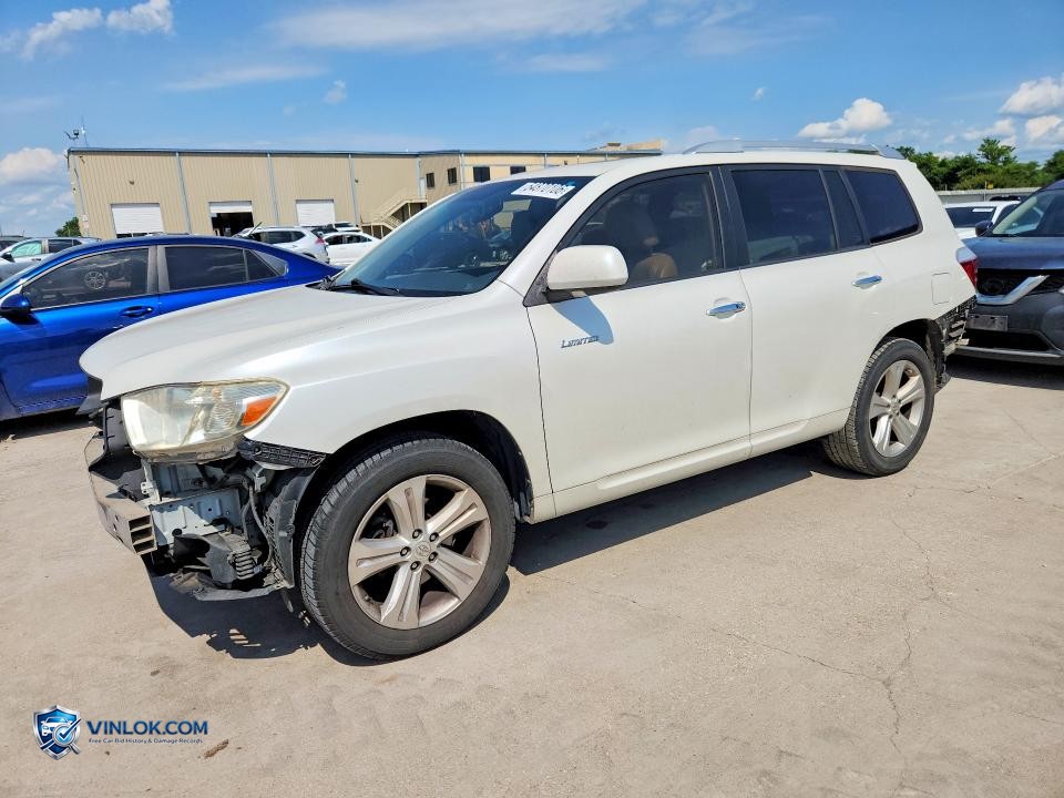 2009 TOYOTA HIGHLANDER LIMITED – Lot 54870106 auction photo