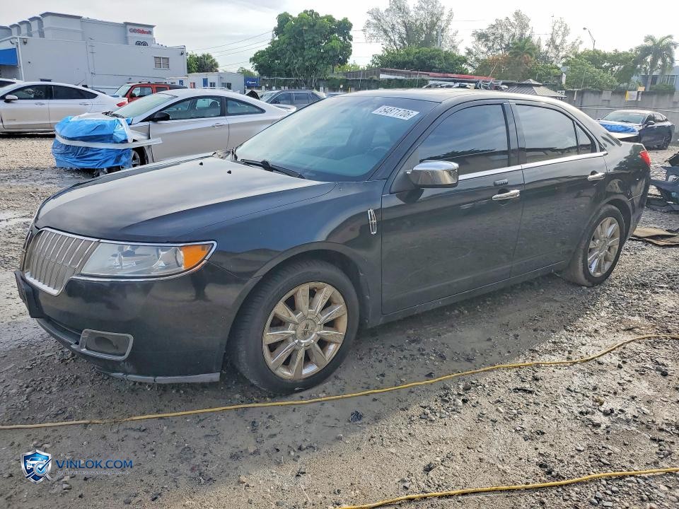 2012 LINCOLN MKZ – Lot 54871706 auction photo