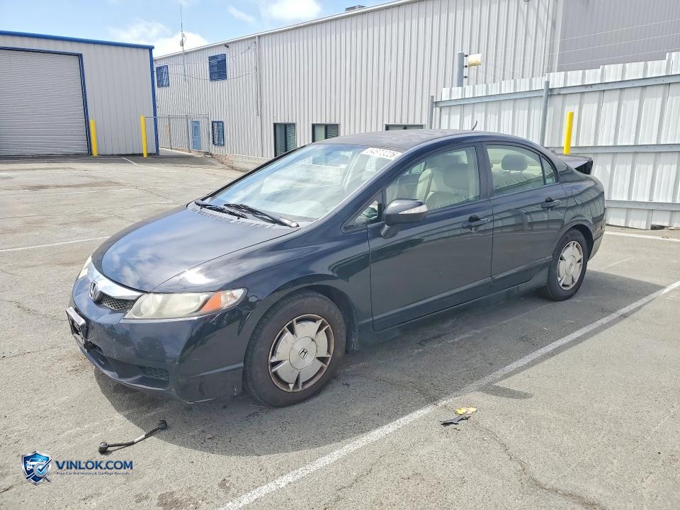 2010 HONDA CIVIC HYBRID – Lot 54873226 auction photo