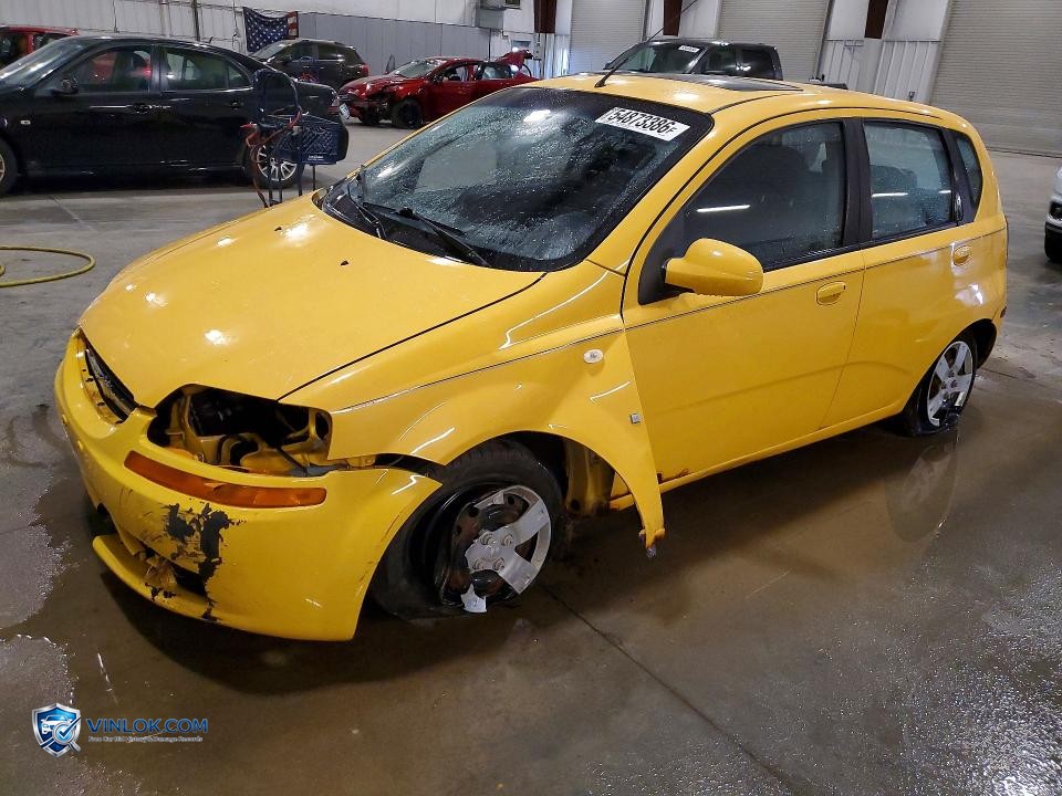 2007 CHEVROLET AVEO BASE – Lot 54873386 auction photo