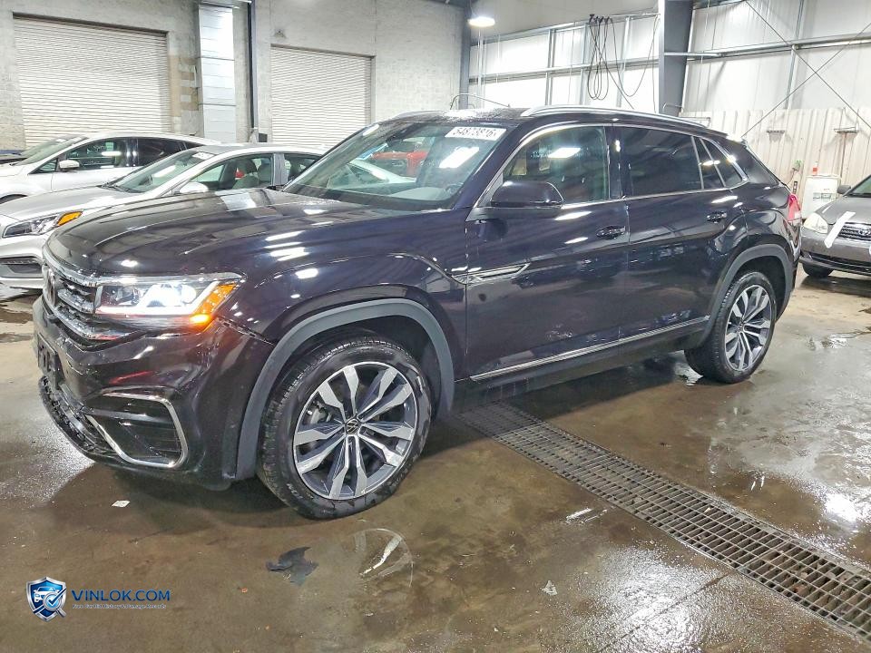 2022 VOLKSWAGEN ATLAS CROSS SPORT SEL PREMIUM R-LINE – Lot 54873816 auction photo
