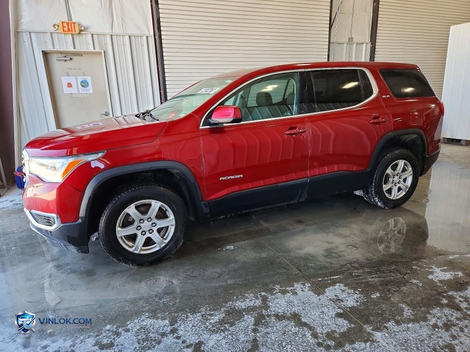 2019 GMC ACADIA SLE – Lot 54874476 auction photo
