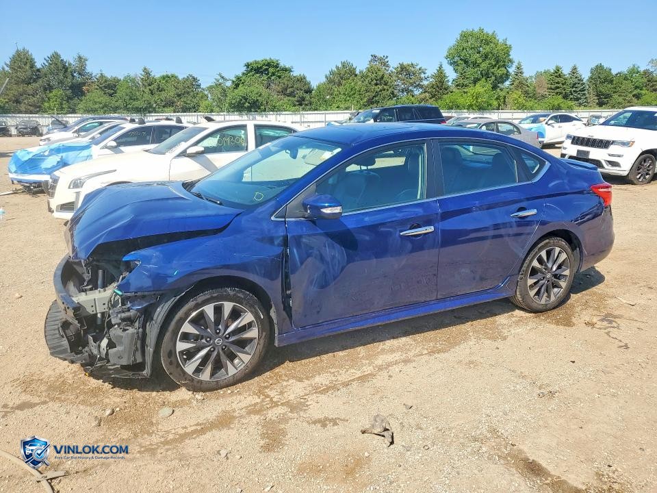 2016 NISSAN SENTRA SR – Lot 54875936 auction photo