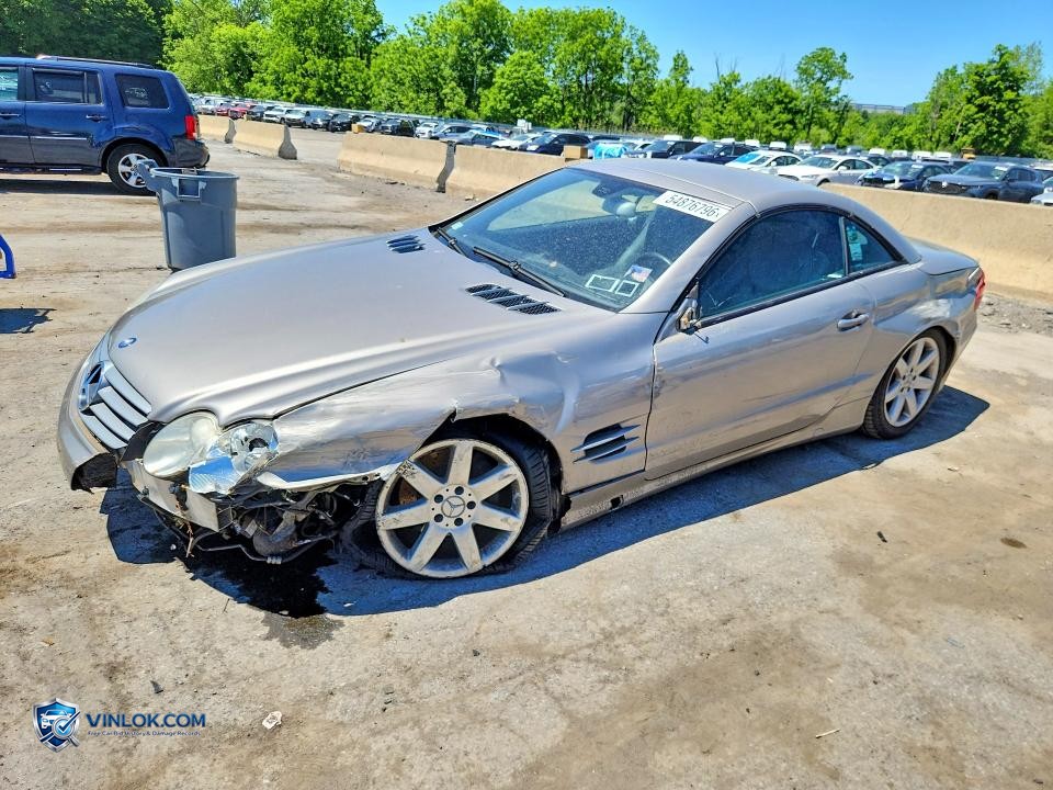 2005 MERCEDES-BENZ SL 500 – Lot 54876796 auction photo