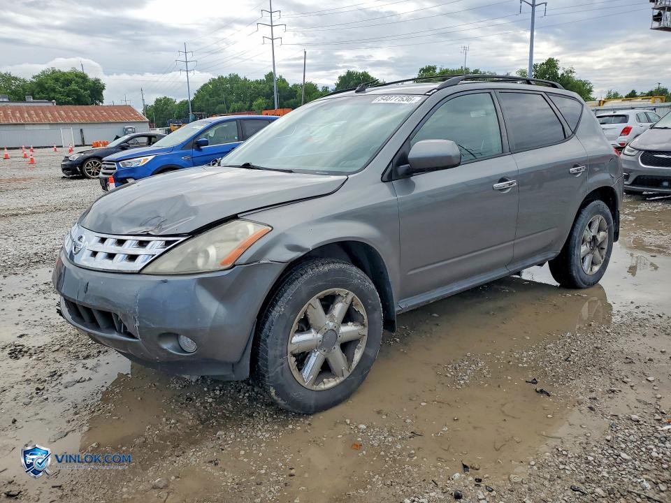 2005 NISSAN MURANO S – Lot 54877536 auction photo