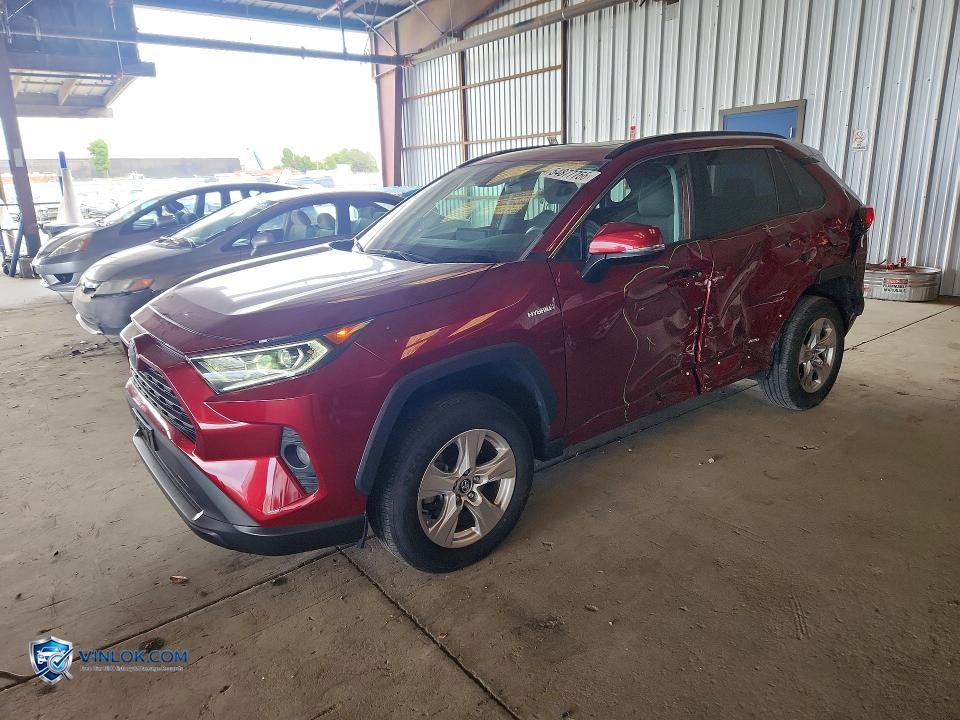 2020 TOYOTA RAV4 HYBRID XLE – Lot 54877756 auction photo