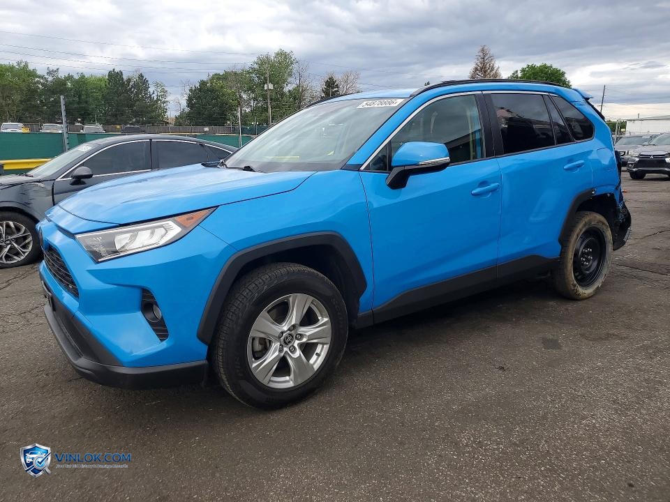 2020 TOYOTA RAV4 XLE – Lot 54878886 auction photo