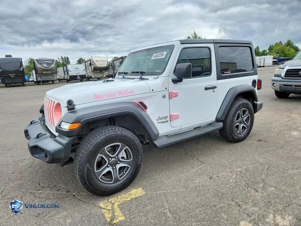 2020 JEP WRANGLER – Lot 54882096 auction photo