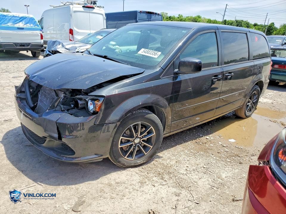 2017 DODGE GRAND CARAVAN SE – Lot 54883356 auction photo