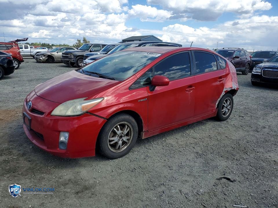 2010 TOYOTA PRIUS III – Lot 54885936 auction photo
