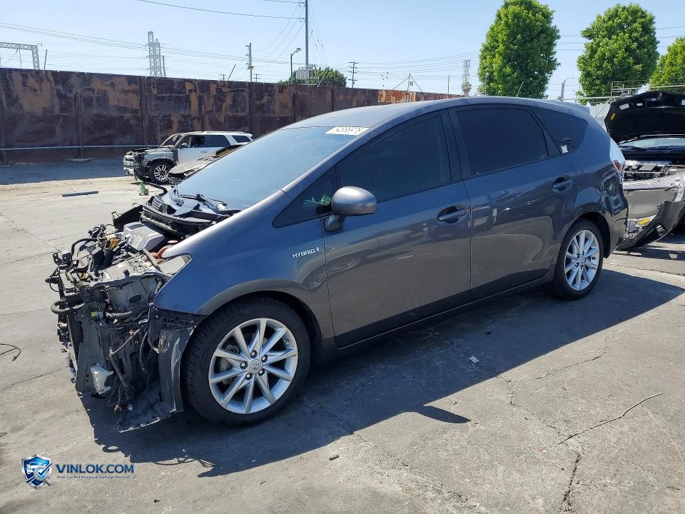 2014 TOYOTA PRIUS V FIVE – Lot 54886976 auction photo