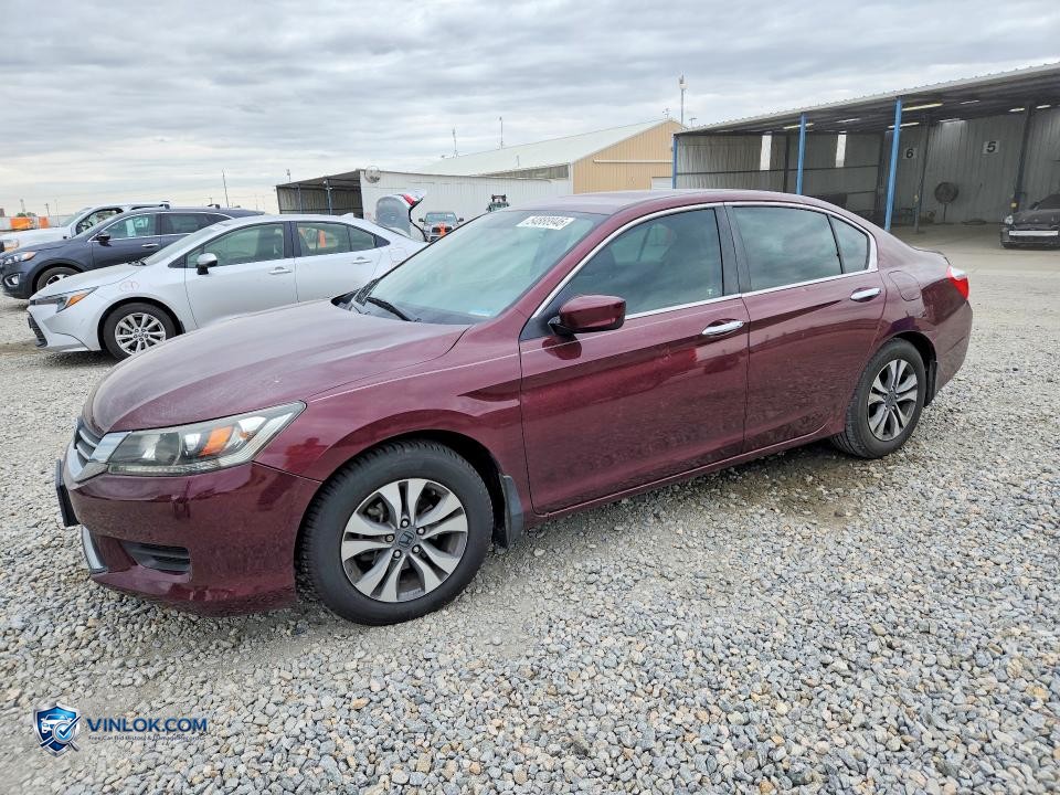2013 HONDA ACCORD LX – Lot 54888946 auction photo