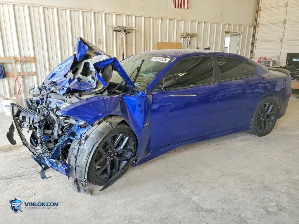 2019 DODGE CHARGER R – Lot 54889526 auction photo