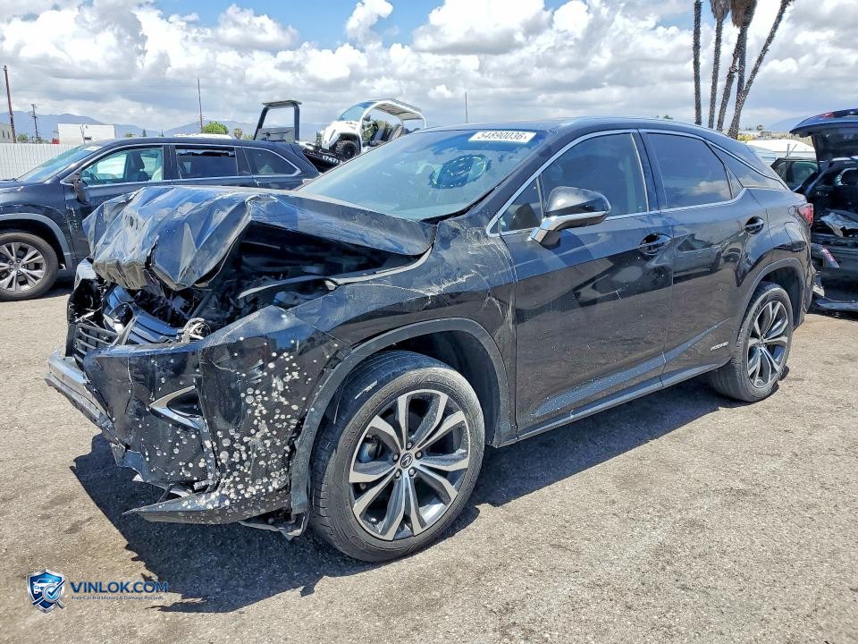 2019 LEXUS RX 450H BASE – Lot 54890036 auction photo