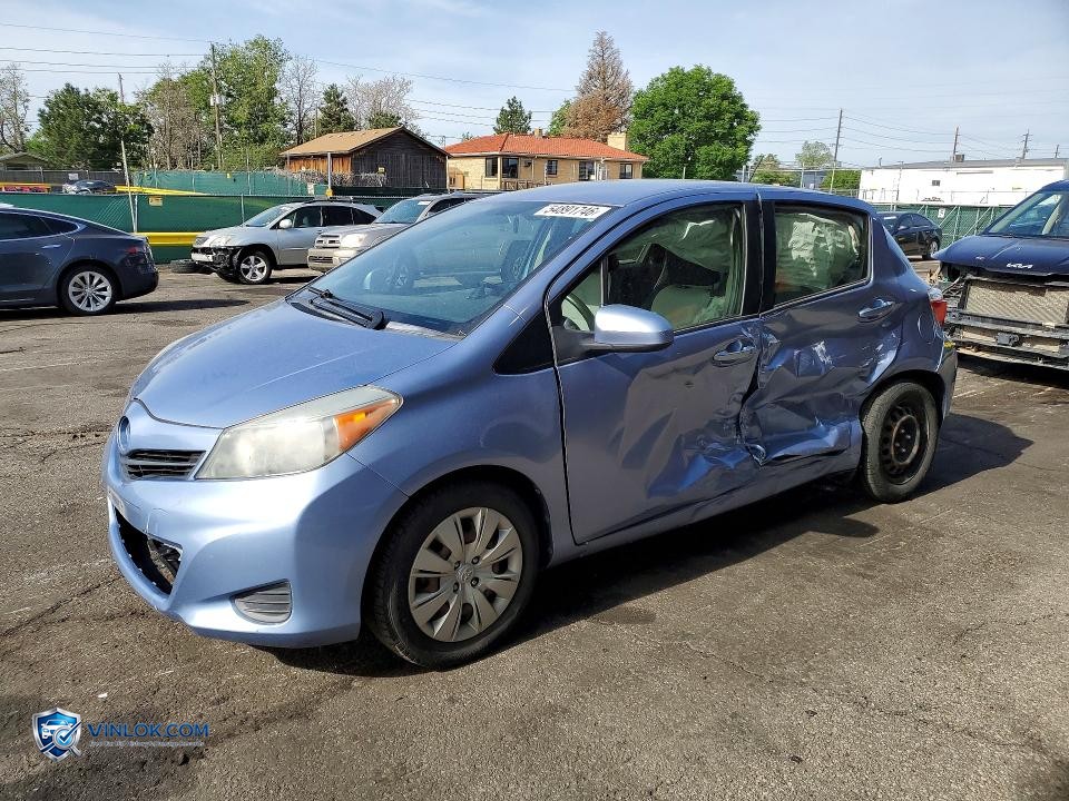 2014 TOYOTA YARIS 5-DOOR LE – Lot 54891746 auction photo