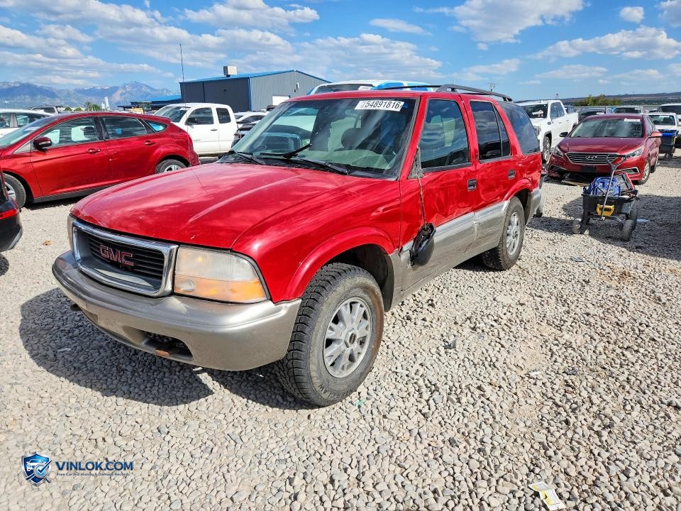 1998 GMC JIMMY – Lot 54891816 auction photo