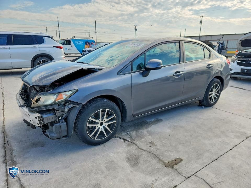 2013 HONDA CIVIC LX – Lot 54895206 auction photo