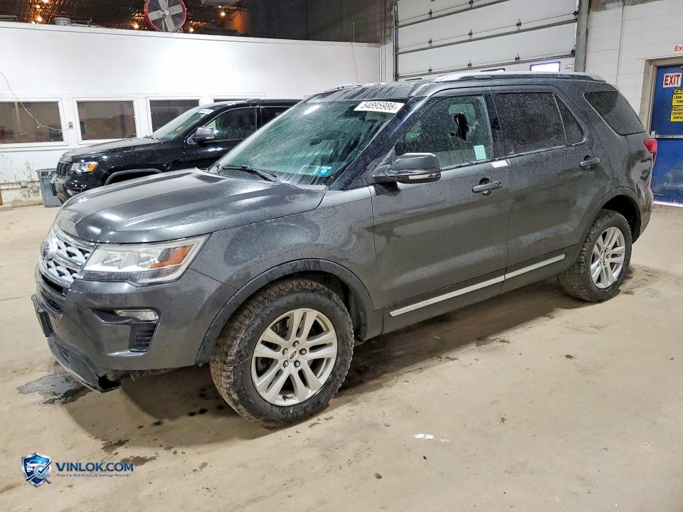 2019 FORD EXPLORER XLT – Lot 54895986 auction photo