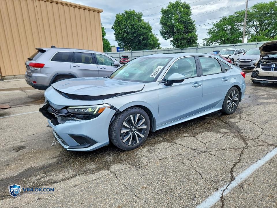 2022 HONDA CIVIC EX – Lot 54896246 auction photo