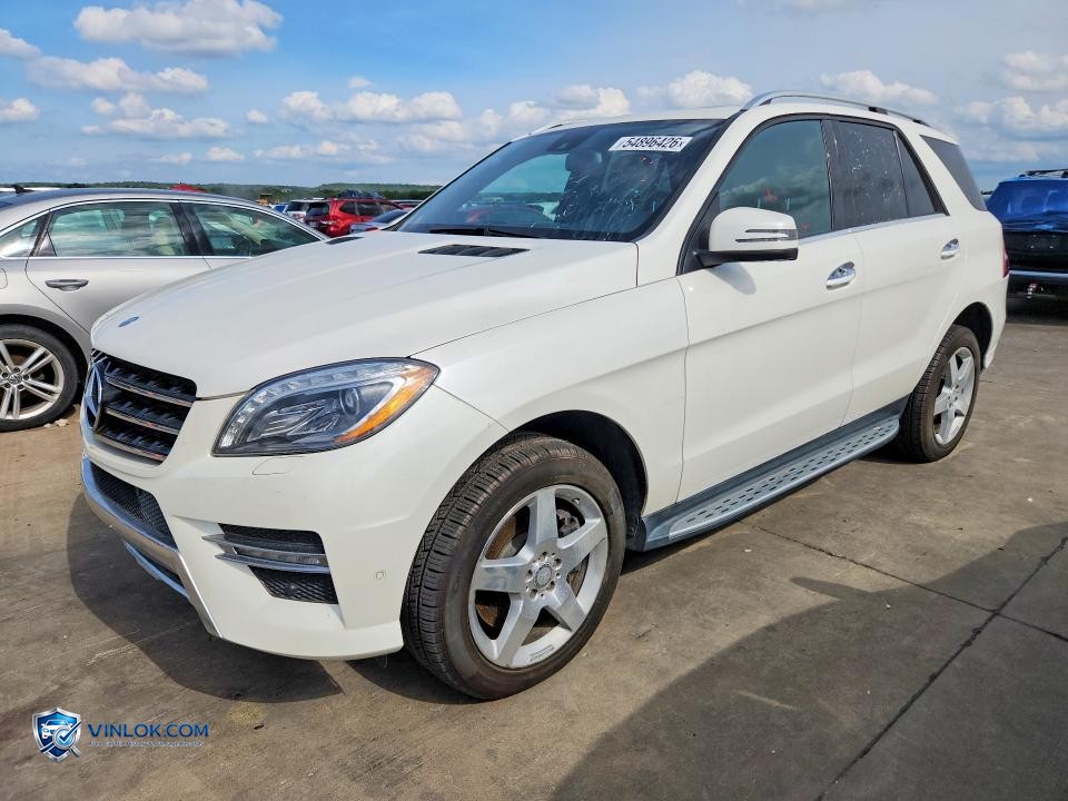 2013 MERCEDES-BENZ ML 550 4MATIC – Lot 54896426 auction photo