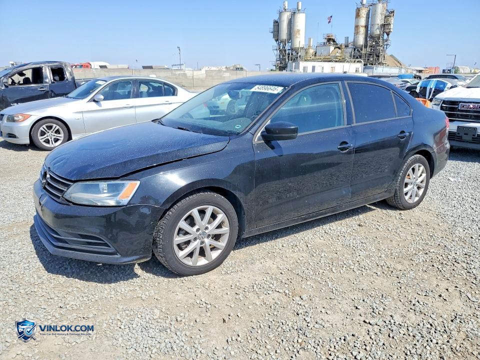 2015 VOLKSWAGEN JETTA SE – Lot 54896646 auction photo